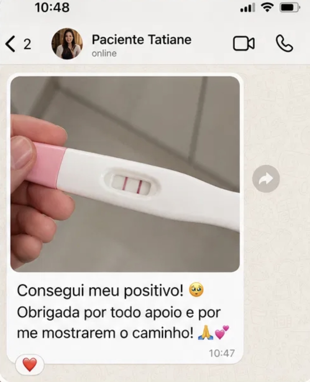 Depoimento real de uma paciente 3